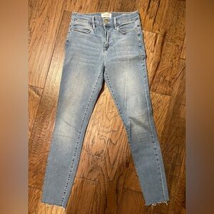 FRAME Le High Skinny Jeans Size 27